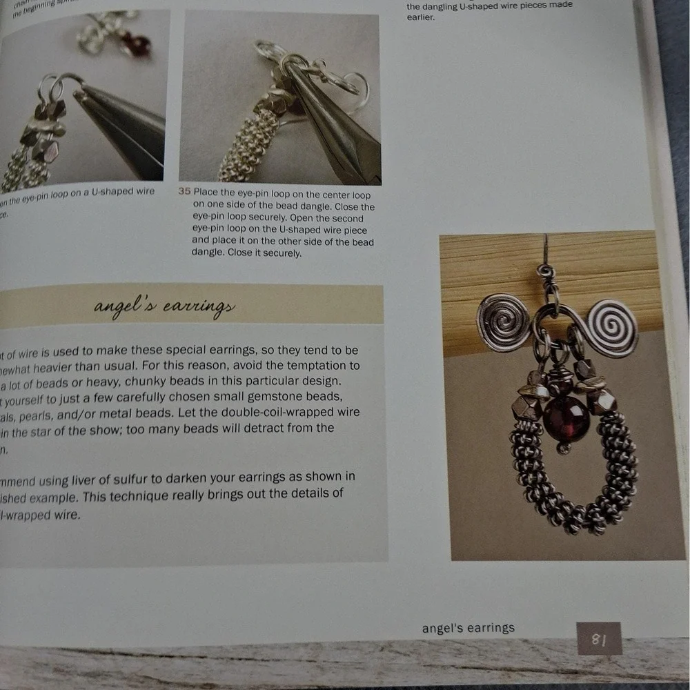 Wire Art Jewelry Workshop by Sherilyn Miller Soft Cover Book w/ DVD 2011